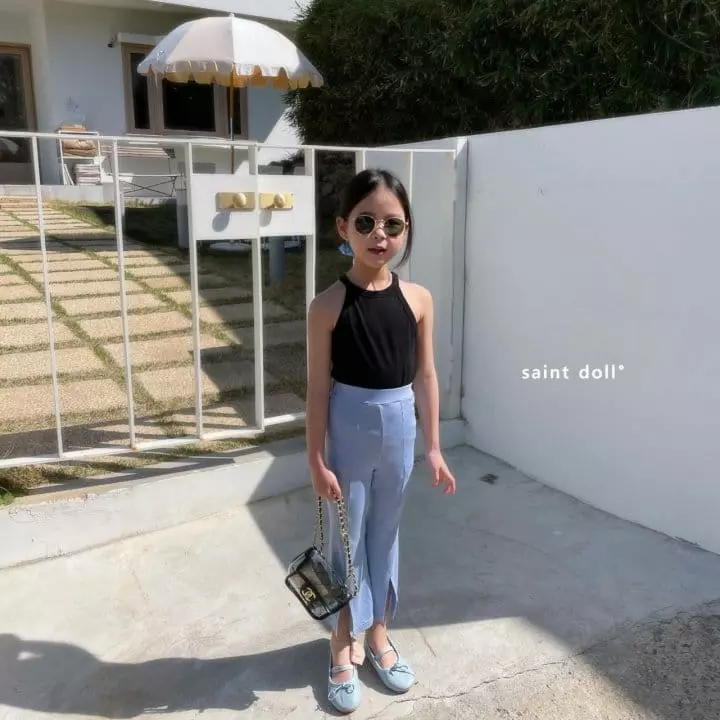 Saint Doll - Korean Children Fashion - #stylishchildhood - Clarang Slit Wide Pants - 10
