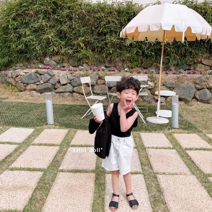 Saint Doll - Korean Children Fashion - #stylishchildhood - Stitch Shorts - 9