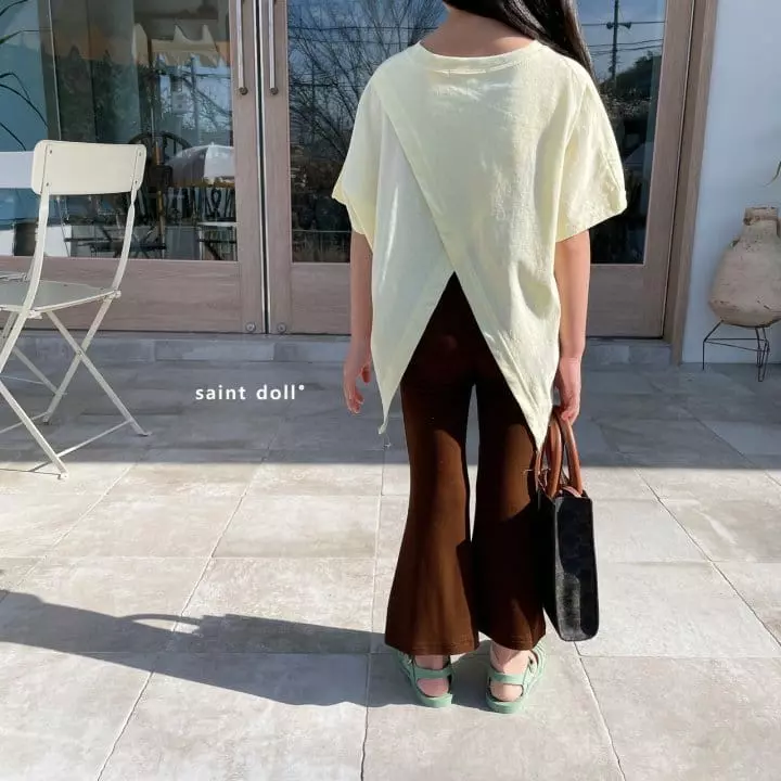 Saint Doll - Korean Children Fashion - #todddlerfashion - Clarang Slit Wide Pants - 8