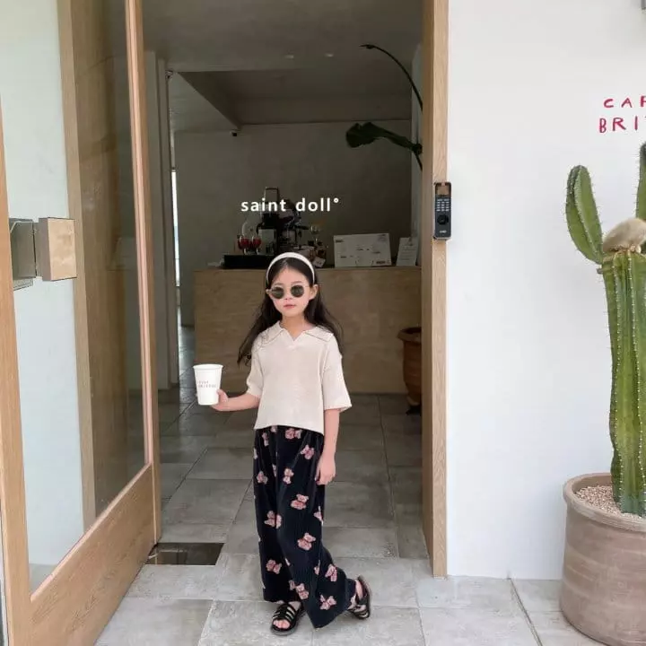 Saint Doll - Korean Children Fashion - #todddlerfashion - Wrinkle Bear Pants - 6