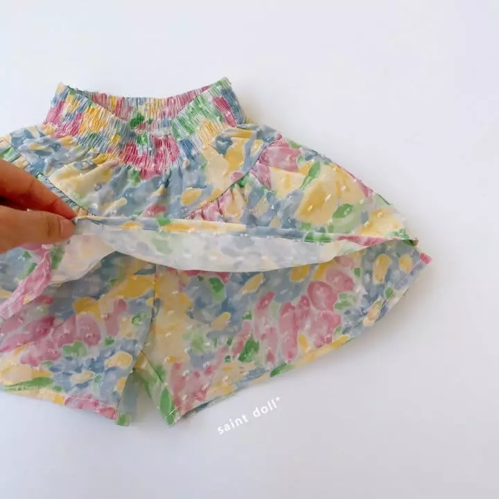Saint Doll - Korean Children Fashion - #prettylittlegirls - Flower Skirt Pants - 4