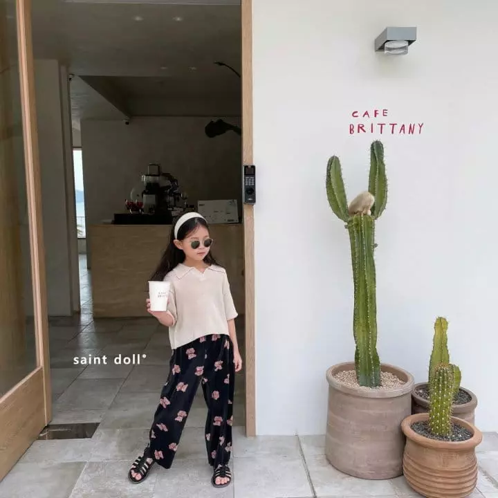 Saint Doll - Korean Children Fashion - #toddlerclothing - Wrinkle Bear Pants - 7