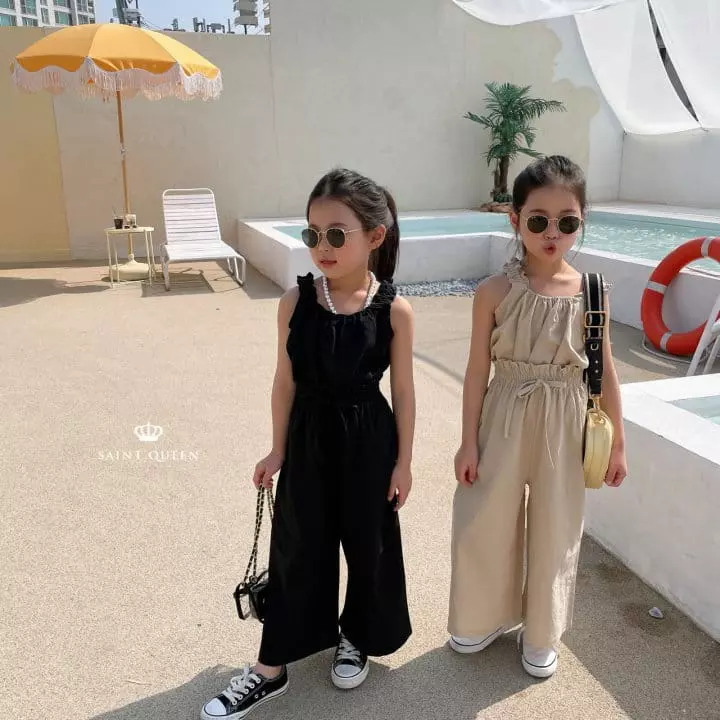 Saint Queen - Korean Children Fashion - #Kfashion4kids - High Tong Frill Pants - 5