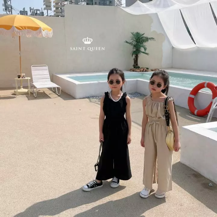 Saint Queen - Korean Children Fashion - #kidzfashiontrend - Shoulder Shrring Sleeveless - 4