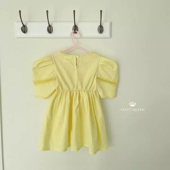 Saint Queen - Korean Children Fashion - #Kfashion4kids - Lace Streming One-piece - 3