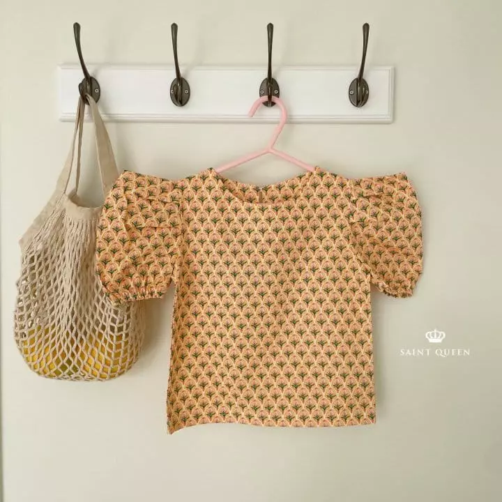 Saint Queen - Korean Children Fashion - #childofig - Volume Edge Blouse - 3