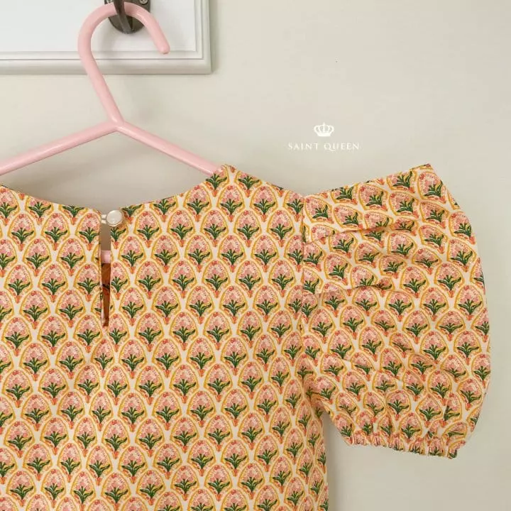 Saint Queen - Korean Children Fashion - #designkidswear - Volume Edge Blouse - 5