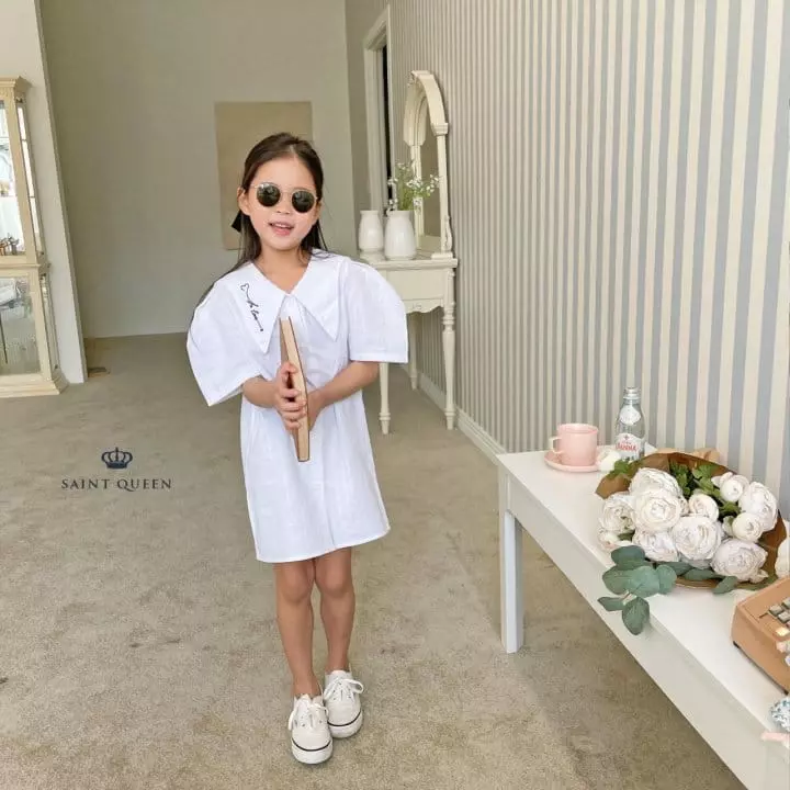 Saint Queen - Korean Children Fashion - #designkidswear - Girl One-piece - 12