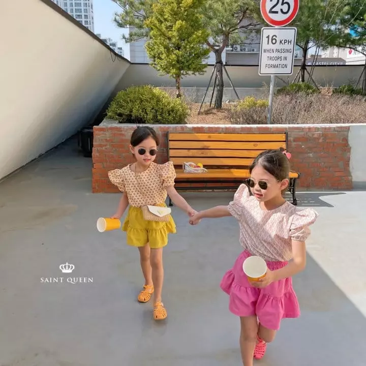 Saint Queen - Korean Children Fashion - #discoveringself - Volume Edge Blouse - 6