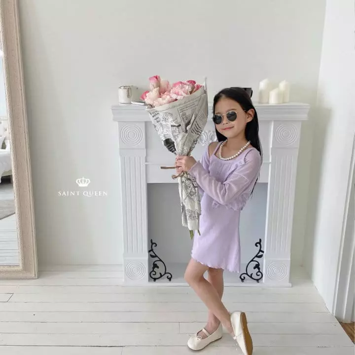 Saint Queen - Korean Children Fashion - #discoveringself - See Through Cardigan - 3
