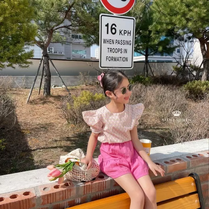 Saint Queen - Korean Children Fashion - #fashionkids - Linen Skirt Pants - 9