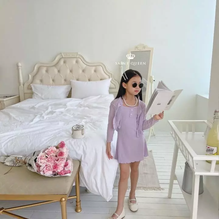 Saint Queen - Korean Children Fashion - #discoveringself - See Through Cardigan - 4