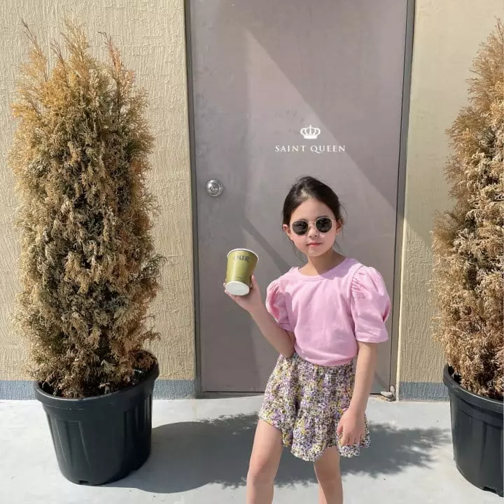 Saint Queen - Korean Children Fashion - #kidsshorts - Ballet Puff Tee - 6