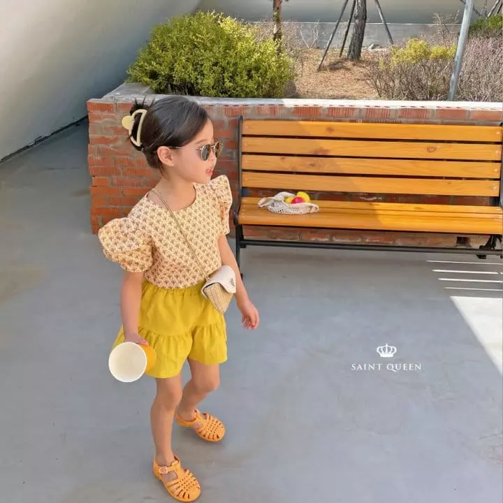 Saint Queen - Korean Children Fashion - #kidsstore - Volume Edge Blouse - 9