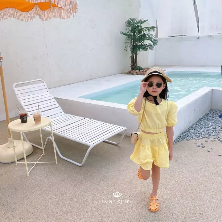 Saint Queen - Korean Children Fashion - #magicofchildhood - 5 Angle Crop Blouse - 8