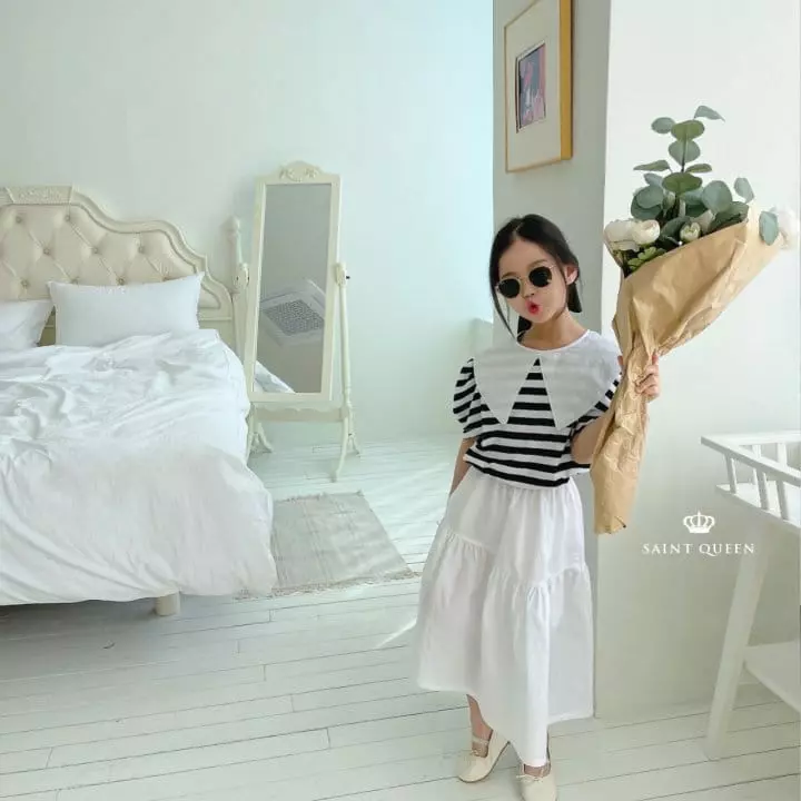 Saint Queen - Korean Children Fashion - #magicofchildhood - 2 Cancan Long Skirt - 4