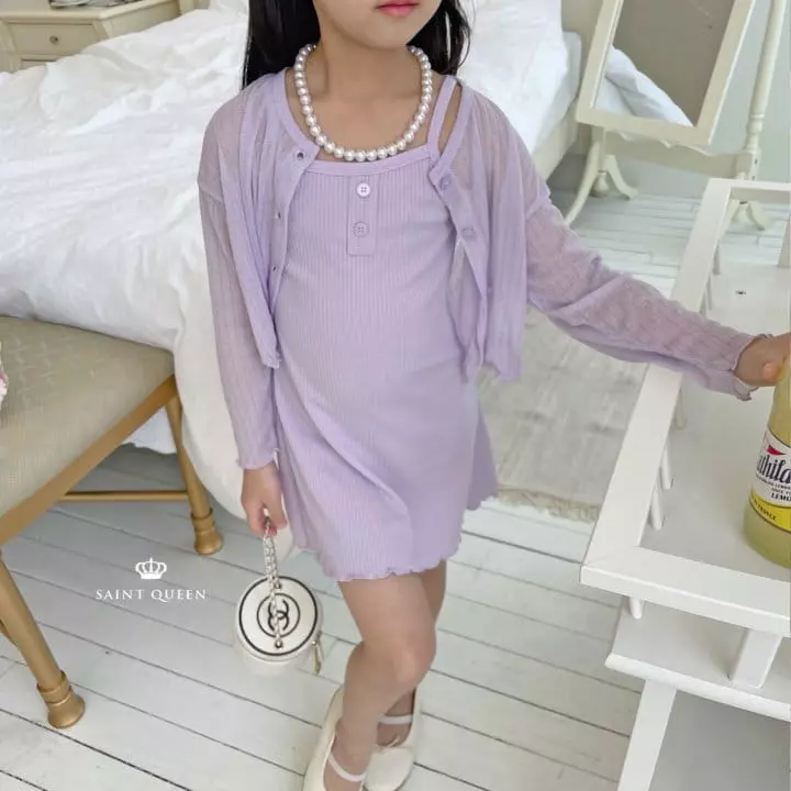 Saint Queen - Korean Children Fashion - #minifashionista - See Through Cardigan - 11