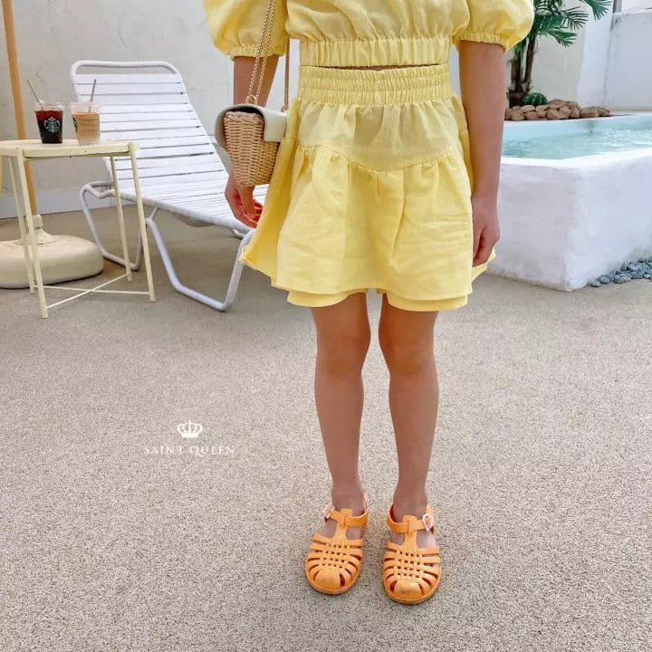 Saint Queen - Korean Children Fashion - #minifashionista - Can Can Skirt Pants - 10