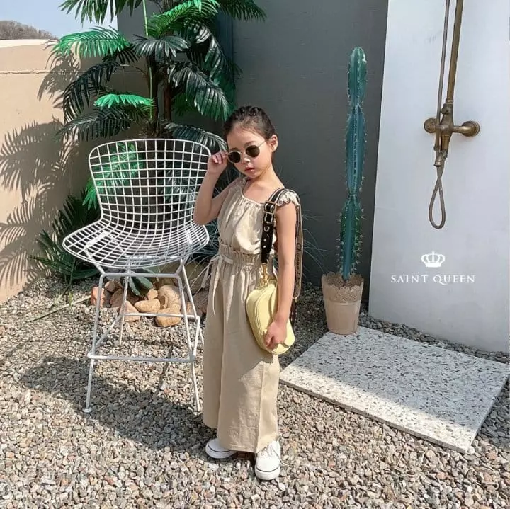 Saint Queen - Korean Children Fashion - #minifashionista - High Tong Frill Pants - 8
