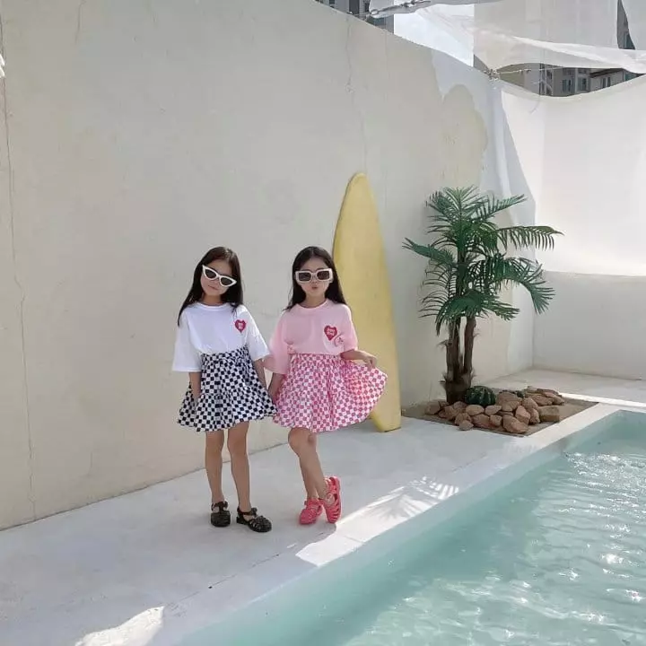 Saint Queen - Korean Children Fashion - #minifashionista - Square Skirt - 4