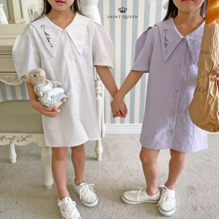 Saint Queen - Korean Children Fashion - #stylishchildhood - Girl One-piece - 9