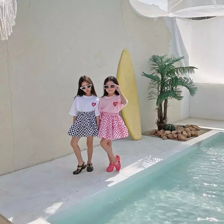 Saint Queen - Korean Children Fashion - #todddlerfashion - Square Skirt - 5