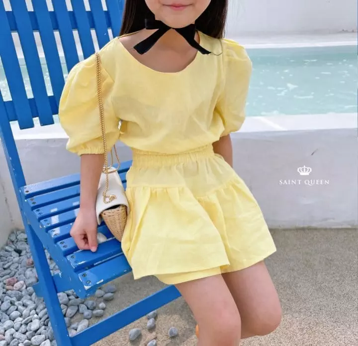 Saint Queen - Korean Children Fashion - #todddlerfashion - 5 Angle Crop Blouse - 11