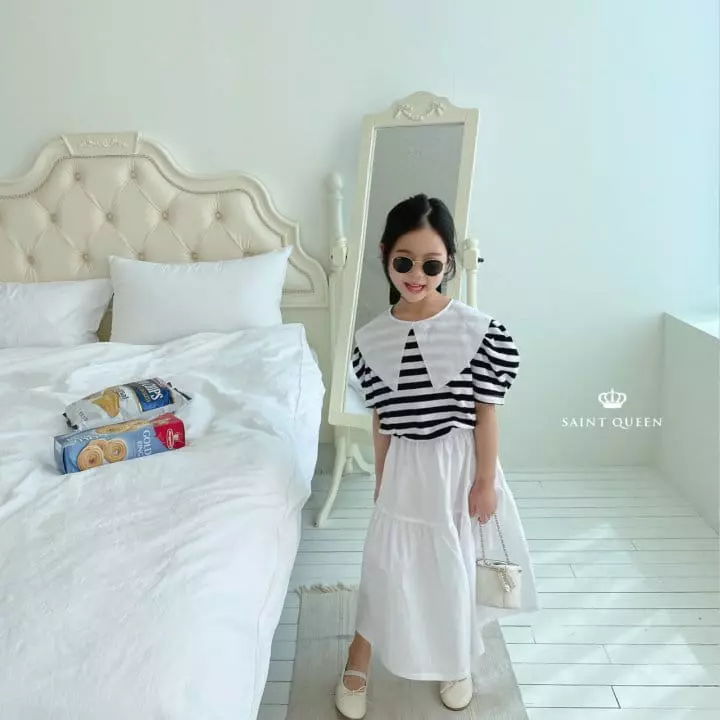 Saint Queen - Korean Children Fashion - #toddlerclothing - 2 Cancan Long Skirt - 7