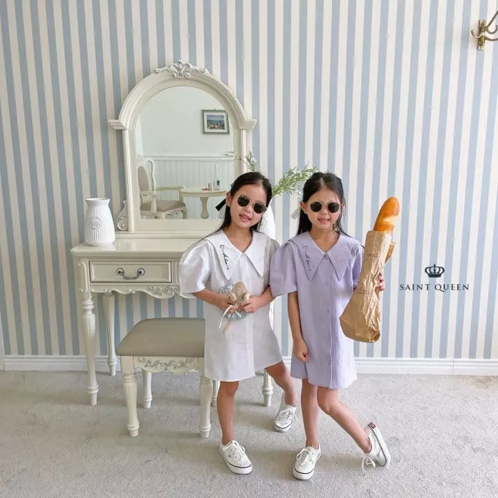 Saint Queen - Korean Children Fashion - #toddlerclothing - Girl One-piece - 8