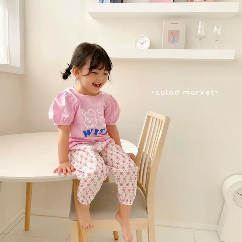 Salad Market - Korean Children Fashion - #Kfashion4kids - U And Me Tee - 2