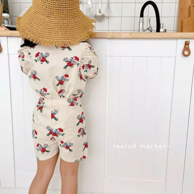 Salad Market - Korean Children Fashion - #childofig - Angella Top Bottom Set - 6