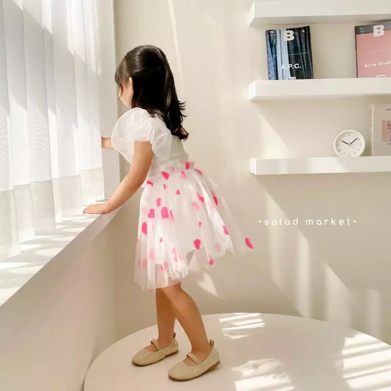 Salad Market - Korean Children Fashion - #childofig - Heart Tutu - 5