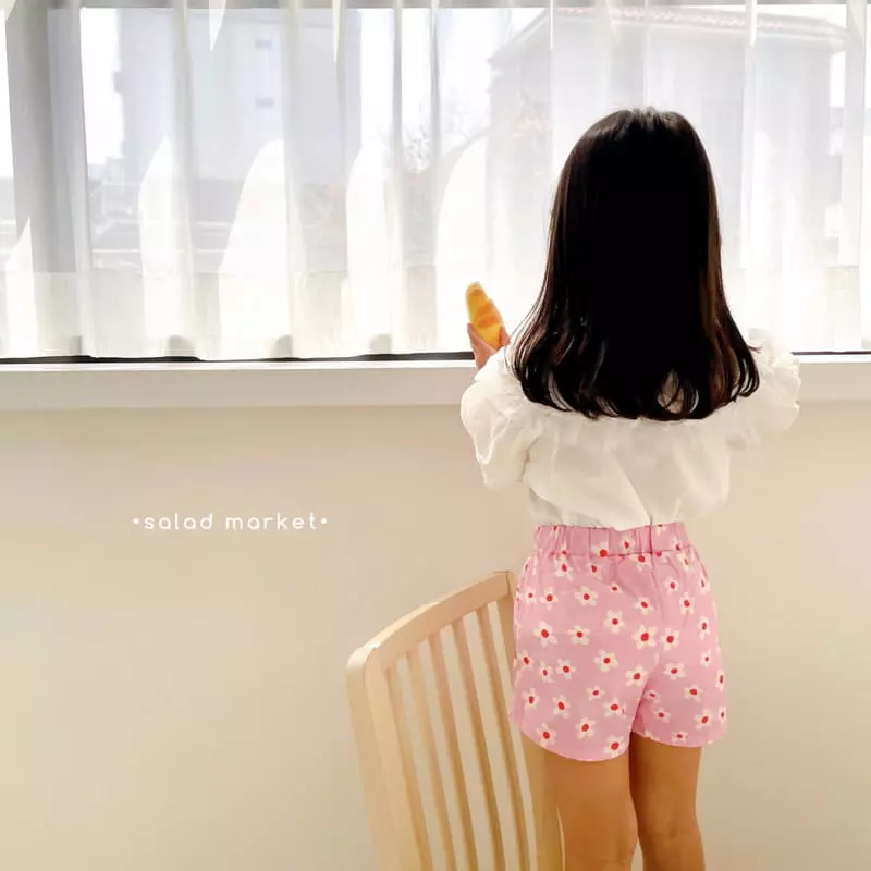 Salad Market - Korean Children Fashion - #childrensboutique - Daisy Shorts - 4