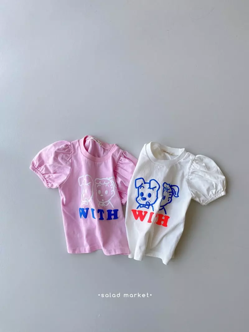 Salad Market - Korean Children Fashion - #designkidswear - U And Me Tee - 10
