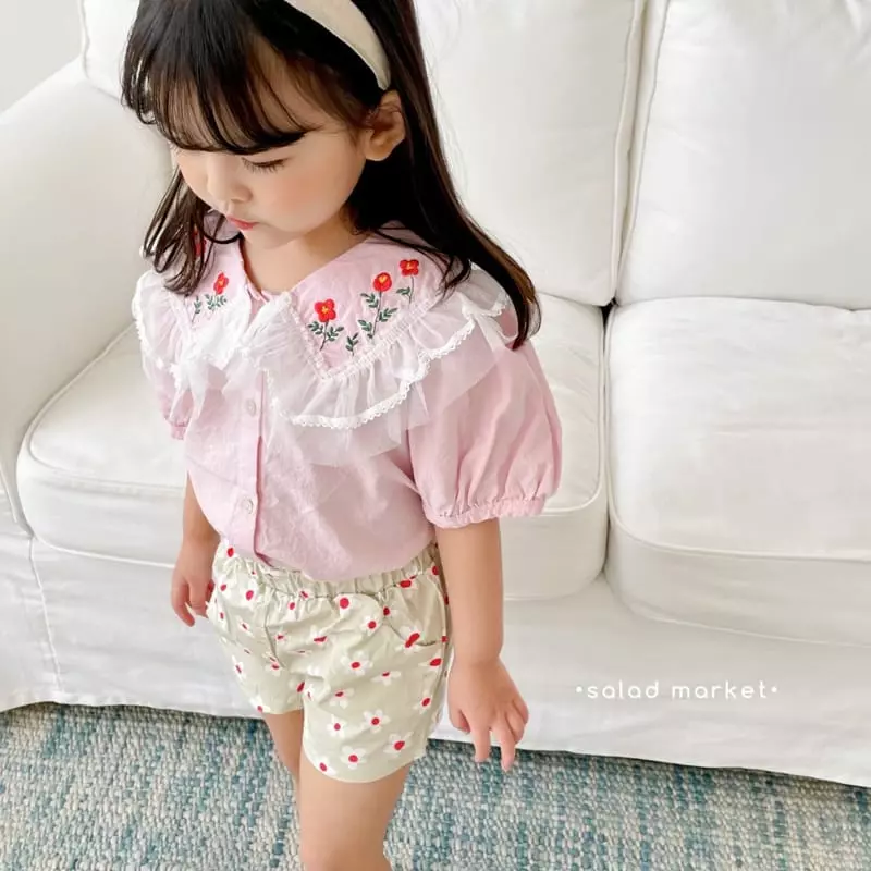 Salad Market - Korean Children Fashion - #fashionkids - Cloi Blouse - 8