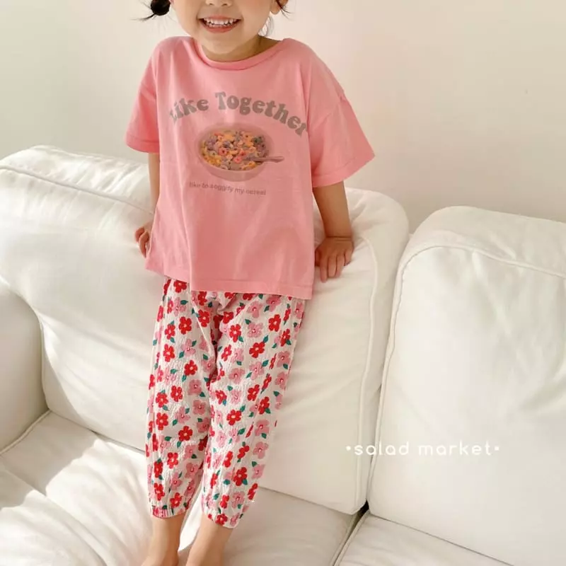 Salad Market - Korean Children Fashion - #kidsshorts - Cereal Tee - 3