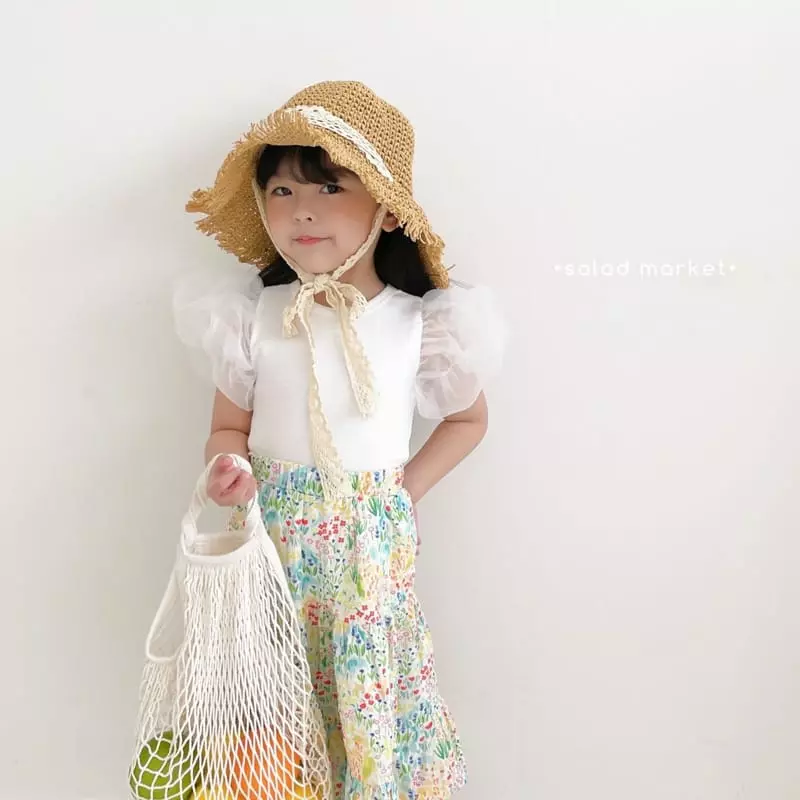 Salad Market - Korean Children Fashion - #kidsstore - Gardning Cancan Skirt - 9