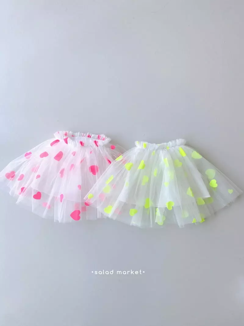 Salad Market - Korean Children Fashion - #kidsstore - Heart Tutu - 12