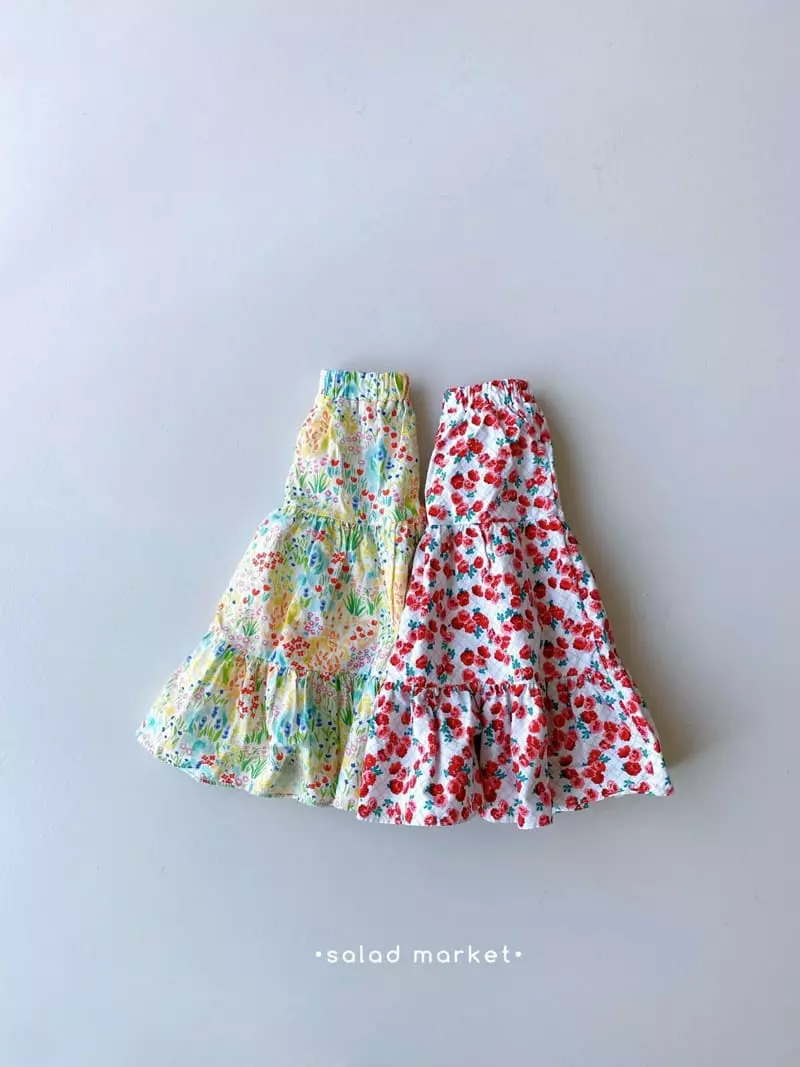 Salad Market - Korean Children Fashion - #kidzfashiontrend - Gardning Cancan Skirt - 10
