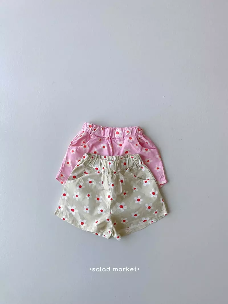 Salad Market - Korean Children Fashion - #kidzfashiontrend - Daisy Shorts - 9