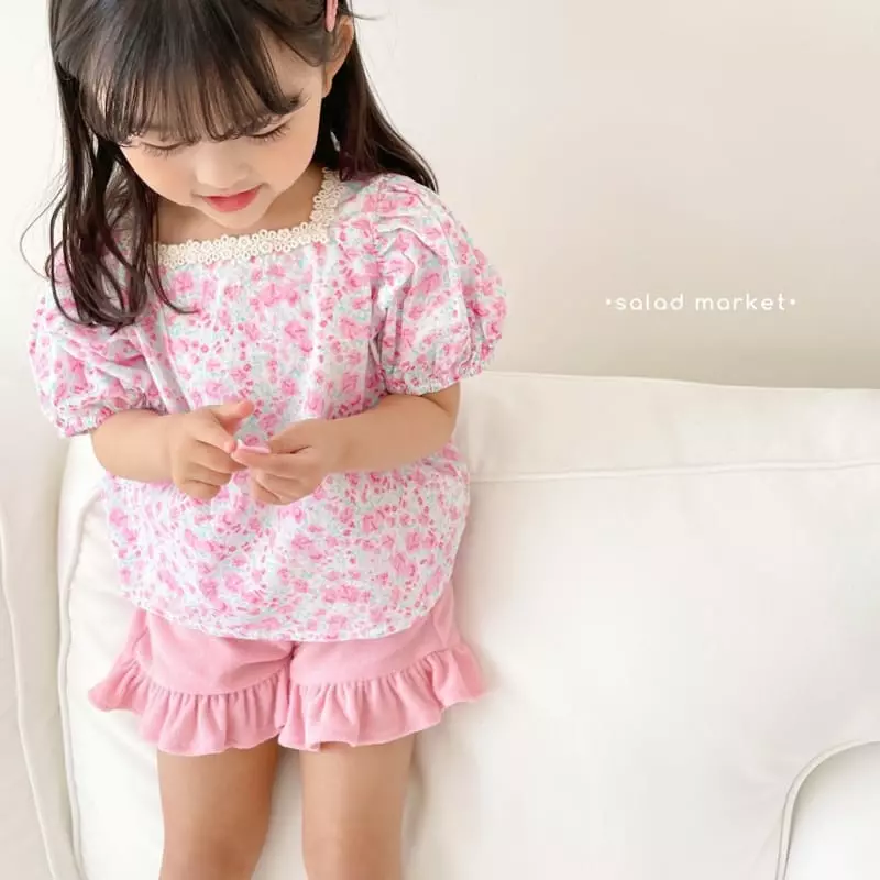 Salad Market - Korean Children Fashion - #kidzfashiontrend - Blossom Blouse - 8