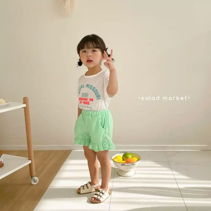 Salad Market - Korean Children Fashion - #kidzfashiontrend - Shine Tee - 3