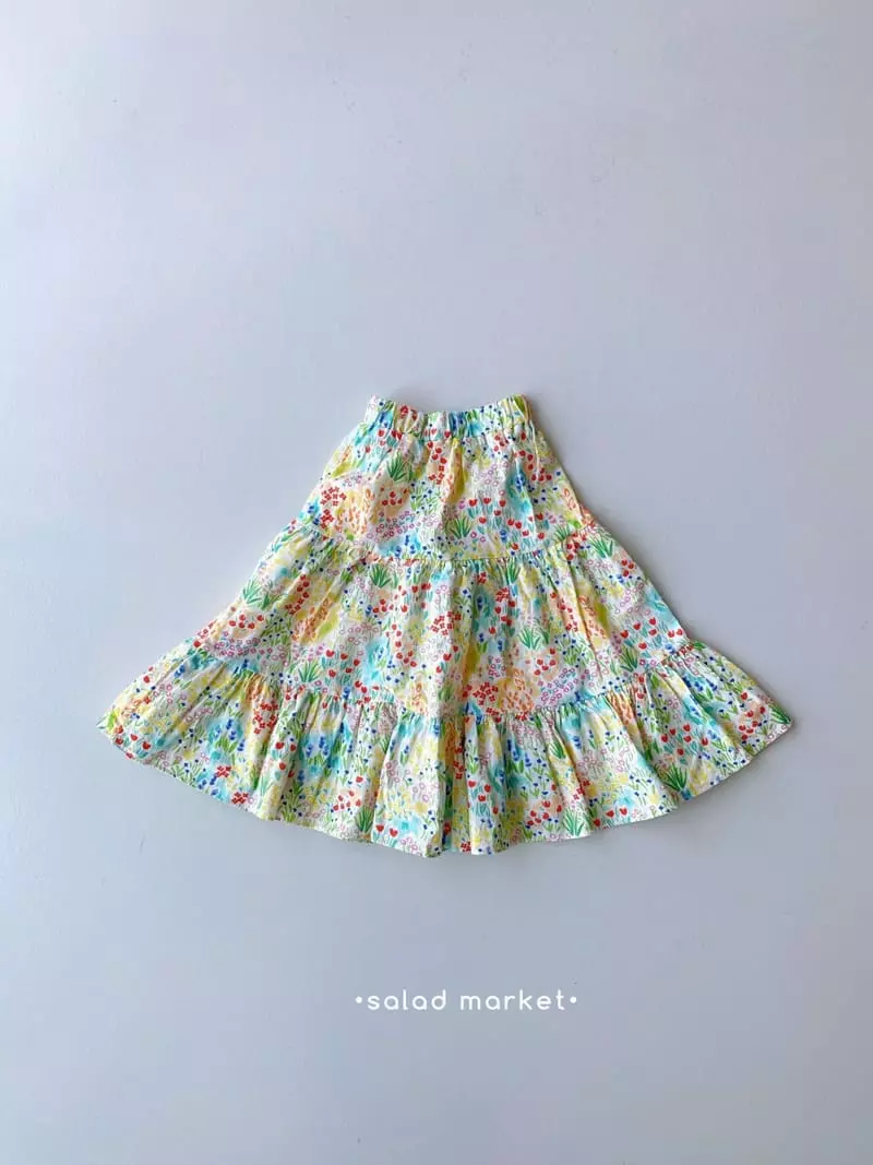 Salad Market - Korean Children Fashion - #littlefashionista - Gardning Cancan Skirt - 12
