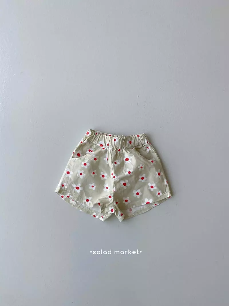 Salad Market - Korean Children Fashion - #littlefashionista - Daisy Shorts - 11