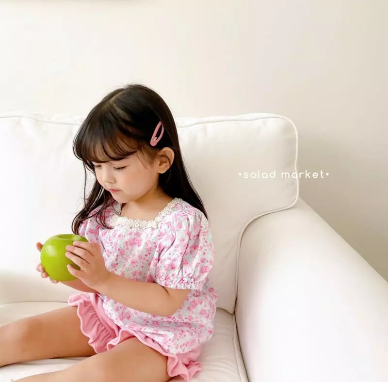 Salad Market - Korean Children Fashion - #littlefashionista - Blossom Blouse - 10