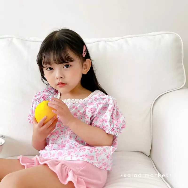 Salad Market - Korean Children Fashion - #magicofchildhood - Blossom Blouse - 11