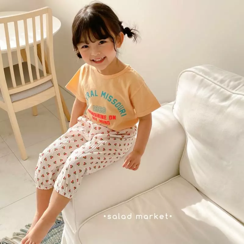 Salad Market - Korean Children Fashion - #magicofchildhood - Shine Tee - 6