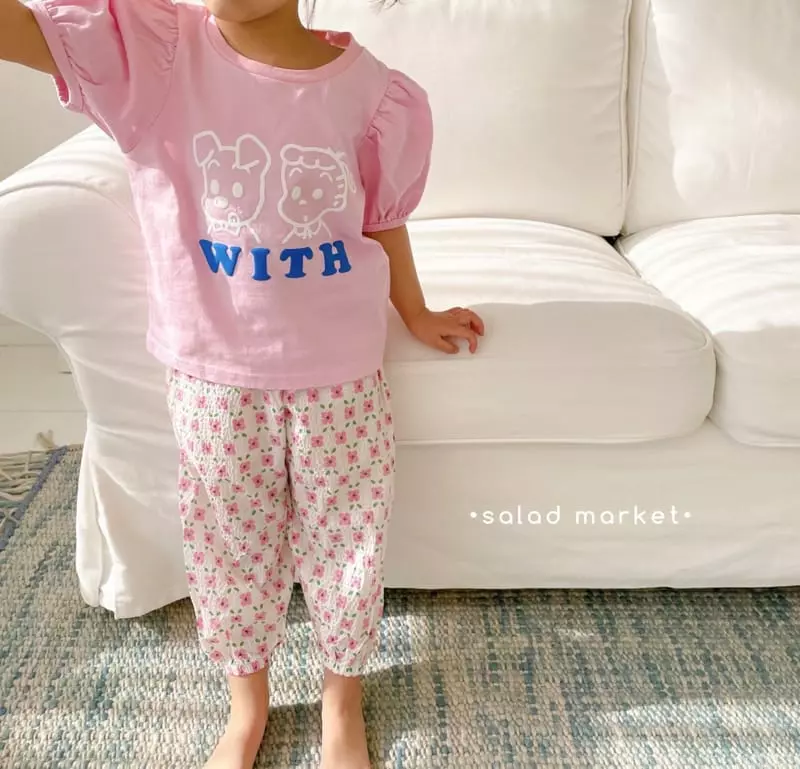 Salad Market - Korean Children Fashion - #littlefashionista - U And Me Tee - 4