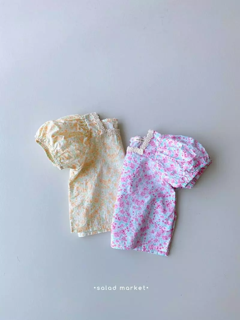 Salad Market - Korean Children Fashion - #minifashionista - Blossom Blouse - 12