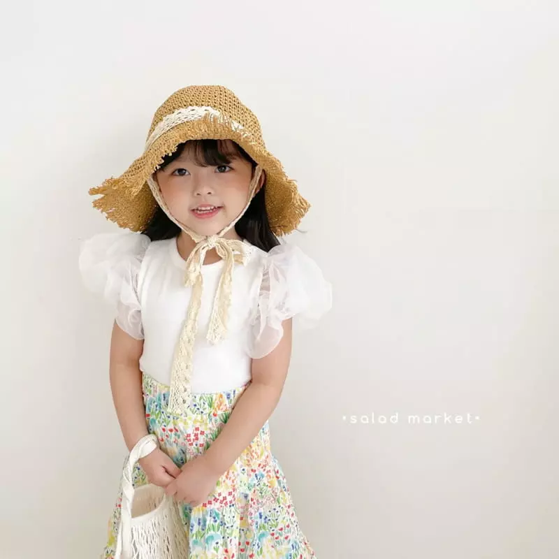 Salad Market - Korean Children Fashion - #magicofchildhood - Amelly Tee - 4